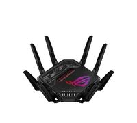 ASUS ROG Rapture GT-BE98 PRO First Quad-Band WiFi 7 Gaming Router supports 320MHz, Dual 10G Port, Triple-level Game Acceleration, Mobile Game Mode, Subscription-Free Security, AiMesh, and VPN features