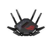 ASUS ROG Rapture GT-BE98 wireless router 10 Gigabit Ethernet Quad-band (2.4 GHz / 5 GHz-1 / 5 GHz-2 / 6 GHz) Black