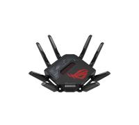 ASUS ROG Rapture GT-BE98 wireless router 10 Gigabit Ethernet Quad-band (2.4 GHz / 5 GHz-1 / 5 GHz-2 / 6 GHz) Black