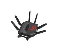 ASUS ROG Rapture GT-BE98 wireless router 10 Gigabit Ethernet Quad-band (2.4 GHz / 5 GHz-1 / 5 GHz-2 / 6 GHz) Black