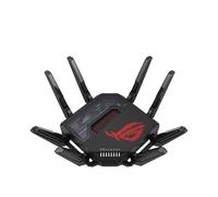 ASUS ROG Rapture GT-BE98 wireless router 10 Gigabit Ethernet Quad-band (2.4 GHz / 5 GHz-1 / 5 GHz-2 / 6 GHz) Black