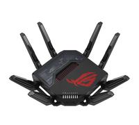 ASUS ROG Rapture GT-BE98 wireless router 10 Gigabit Ethernet Quad-band (2.4 GHz / 5 GHz-1 / 5 GHz-2 / 6 GHz) Black