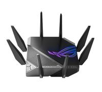 ASUS ROG Rapture Tri-Band GT-AXE 1 1000 Gaming Router AiMesh Ready WiFi 6E- 90IG06E0-MO1R00
