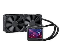 ASUS ROG Ryujin II 240 RGB all-in-one liquid CPU cooler 240mm Radiator (3.5"color LCD, embedded pump fan and 2xNoctua iPPC 2000 PWM 120mm radiator fans, compatible with Intel LGA1700,1200 &AM4 socket)