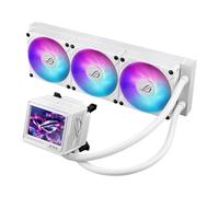 Asus ROG Ryujin III 360 ARGB Extreme 360mm Liquid CPU Cooler, 3x Enhanced Magnetic ROG ARGB Fans, Upgraded Customisable 3.5" LCD Display, White