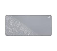 ASUS ROG Scabbard II Arctic Gray XXL Gaming Mouse Pad (Large 900 x 400 mm Mousepad, Water, Oil and Dust Resistant Surface, Fray Resistant, Flat Stitched Edges, Non-Slip Rubber Base, Grey)
