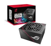 ASUS ROG Strix 1000W Gold PSU, Power Supply (ROG heatsinks, Axial-tech fan design, dual ball fan bearings, 0dB technology, 80 PLUS Gold Certification, fully modular cables, 10-year warranty)
