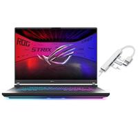 ASUS ROG Strix 16” FHD+ 16:10 165Hz Gaming Laptop |Intel i7-14650HX| NVIDIA GeForce RTX 5060 |RGB Backlit|Black| 64GB RAM DDR5 | 2TB SSD |Windows 11 Home |Bundle with USB 3.0 Hub