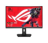 ASUS ROG Strix 27” 1440P USB-C Curved HDR Gaming Monitor (XG27WCMS) - QHD, 280Hz, 1ms, Fast VA, Extreme Low Motion Blur Sync, FreeSync Premium, DisplayWidget, Tripod Socket, AI Gaming, 3yr Warranty