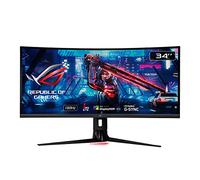 ASUS ROG Strix 34” Gaming Monitor (XG349C) - UWQHD (3440 x 1440), 180Hz, 1ms, Extreme Low Motion Blur Sync, 135% sRGB, G-Sync Compatible, DisplayHDR 400, Eye Care, USB-C, DisplayPort, HDMI, Black