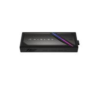 ASUS ROG Strix Aiolos USB-C 3.2 Gen 2x2 SSD Enclosure (Dual Support M.2 NVMe PCIe and SATA, Toolless Installation, SSD Dashboard for Device Status, Cooling System