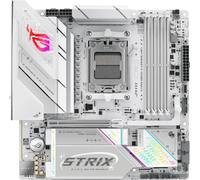 ASUS ROG Strix B850-G Gaming Wi-Fi AMD mATX Motherboard, 14+2+1 Power Stages, DDR5, PCIe 5.0 Slots, 4 M.2 Slots, Wi-Fi 7 (802.11be) and 2,5 Gb Ethernet, 20 Gbps USB-C, Aura Sync RGB, White