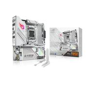 ASUS ROG Strix B850-G Gaming Wi-Fi AMD mATX Motherboard, 14+2+1 Power Stages, DDR5, PCIe 5.0 Slots, 4 M.2 Slots, Wi-Fi 7 (802.11be) and 2,5 Gb Ethernet, 20 Gbps USB-C, Aura Sync RGB, White