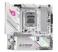 ASUS ROG Strix B850-G Gaming Wi-Fi AMD mATX Motherboard, 14+2+1 Power Stages, DDR5, PCIe 5.0 Slots, 4 M.2 Slots, Wi-Fi 7 (802.11be) and 2,5 Gb Ethernet, 20 Gbps USB-C, Aura Sync RGB, White
