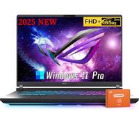 ASUS ROG Strix G16 (2025) Gaming Laptop, 16" FHD+ 165Hz/3ms Nebula Display 16:10 Display, Intel Core i7 Processor 14650HX, NVIDIA GeForce RTX 5060 Laptop, 64GB DDR5, 4TB SSD, Wi-Fi 7, Windows 11 Pro