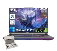 ASUS ROG Strix G16 2025 Gaming Laptop, NVIDIA GeForce RTX 5070 Ti, 16" 16:10 165Hz/3ms Display, AMD Ryzen 9 8940HX (Up to 5.3 GHz), 64GB DDR5 RAM, 4TB SSD, Backlit KB, Win11 Pro, with Accessories
