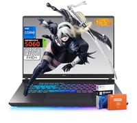 ASUS ROG Strix G16 2025 New Gaming Laptop, NVIDIA RTX 5060, Intel i7-14650HX, 16 inch 1920x1200 FHD+ 165Hz 3ms, WiFi 7, Dolby Atmos, Hires Audio, 64 GB DDR5, 1 TB SSD, Win 11 Pro, Accessories