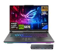 ASUS ROG Strix G16 5070 300Hz Gaming Laptop, AMD Ryzen 9 9955HX, GeForce RTX 5070, 16" QHD+ 2.5K 300Hz IPS, 32GB DDR5, 2TB SSD, 4-Zone RGB Backlit KB, HDMI, Copilot, Windows 11 Home, w/Bundle