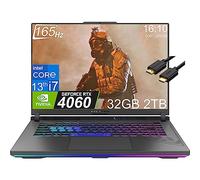 Asus ROG Strix G16 Gaming 16/inch FHD+ 165Hz(Intel 13th Gen Core i7-13650HX,32GB DDR5 RAM,2TB PCIe SSD,Gece RTX 4060 8GB)RGB Backlit,Thunderbolt 4,Wi-Fi 6E,IST Cable,Win 11 Home-2023 Eclipse Gray