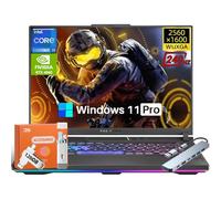 ASUS ROG Strix G16 Gaming Laptop, 16" ROG Nebula QHD+ 240Hz WQXGA (16:10), Intel 24-Core i9-14900HX, GeForce RTX 4060, 64 GB DDR5, 1 TB SSD, Backlit RGB, Wi-Fi 6E, Win11 Pro, w/Accessories