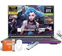 ASUS ROG Strix G16 Gaming Laptop, 16" WUXGA 165Hz 100% Standard RGB Display, AMD Ryzen 9 8940HX, NVIDIA GeForce RTX 5070 Ti 12GB, 64 GB DDR5 RAM, 4 TB PCIe SSD, Win 11 Pro, Backlit KB, w/Accessories