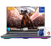 ASUS ROG Strix G16 Gaming Laptop 2024, 16" 240Hz QHD+, Intel 14th Gen Core i9-14900HX (Up to 5.8GHz), GeForce RTX 4060, 64GB DDR5, 1TB SSD, Backlit KB, Wi-Fi 6E, Win11 Pro & MS Office Lifetime License