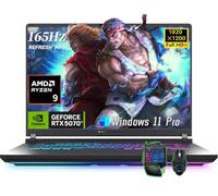 ASUS ROG Strix G16 Gaming Laptop 2025, 16" FHD+ 165Hz WQXGA Display, AMD Ryzen 9 8940HX, GeForce RTX 5070Ti 12GB GDDR7, 32 GB DDR5 RAM, 1 TB SSD, Backlit KB, Windows 11 Pro, w/Accessories
