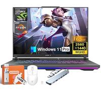 ASUS ROG Strix G16 Gaming Laptop 2025, AMD Ryzen 9 8940HX, NVIDIA RTX 5070Ti 12GB GDDR7, 16" WUXGA 165Hz 3ms Display, 64 GB DDR5 RAM, 4 TB PCIe SSD, RGB KB, Dolby Atmos, Win 11 Pro, Eclipse Grey