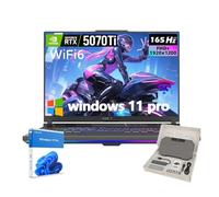 ASUS ROG Strix G16 Gaming Laptop - AMD Ryzen 9 HX, NVIDIA GeForce RTX 5070 Ti GPU, 16" WUXGA 165Hz Display, Wi-Fi 6, Windows 11 Pro, w/Accessories, 16GB DDR5 RAM, 1TB SSD