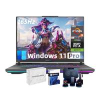 ASUS ROG Strix-G16 Gaming Laptop Computer - 16" 165Hz 300 nits, NVIDIA GeForce RTX 5070 Ti, AMD Ryzen 9 HX 8940HX, 16-core (Up to 5.3 GHz), Backlit KB, Win11 Pro (32GB DDR5 RAM, 2TB SSD)