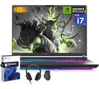 ASUS ROG Strix G16 Gaming Laptop, NVIDIA GeForce RTX 5060, Intel i7-14650HX, 64 GB DDR5, 1 TB SSD, 16 inch FHD+ 165Hz 3ms, WiFi 7, Dolby Atmos, Hires Audio, HD+ Cam, Windows 11 Pro, Accessories