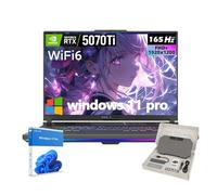 ASUS ROG Strix G16 Gaming Laptop, NVIDIA GeForce RTX 5070 Ti GPU, AMD Ryzen 9 HX, 16" WUXGA 165Hz Display, Wi-Fi 6, Windows 11 Pro, 16GB DDR5, 1TB SSD