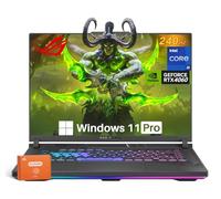 ASUS ROG Strix G16 Gaming Laptop, NVIDIA RTX 4060, Intel i9-14900HX, 16" ROG Nebula 16:10 QHD 240Hz, WiFi 6E, BT 5.3, 32 GB DDR5, 1 TB SSD, Windows 11 Pro, Accessories