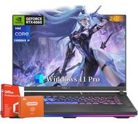 ASUS ROG Strix G16 Gaming Laptop, with Office 2024 Lifetime License, 16" QHD+ 240Hz, Intel i9-14900HX, GeForce RTX 4060, 16 GB DDR5 RAM, 1 TB SSD, Backlit KB, Windows 11 Pro, w/Cefesfy Accessories
