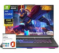ASUS ROG Strix G16 Gaming Laptop, with Office Lifetime License, 16" WQXGA 240Hz Display, Intel 24-Core i9-14900HX, 16 GB DDR5, 1 TB SSD, GeForce RTX 4060, Wi-Fi 6E, Backlit KB, Windows 11 Pro