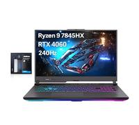 ASUS ROG Strix G17 17.3" QHD 240Hz Gaming Laptop, AMD Ryzen 9-7845HX, NVIDIA GeForce RTX 4060, 32GB DDR5, 1TB SSD, 4-Zone RGB Backlit Keyboard, Wi-Fi 6E, Win 11 Home, Gray, 128GB Hotface Extension Set