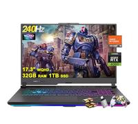 ASUS ROG Strix G17 G713 Gaming Laptop 17.3" WQHD IPS 240Hz AMD 12-Core Ryzen 9 7845HX (>i9-12900H) 32GB DDR5 1TB SSD GeForce RTX 4060 8GB USB-C RGB Backlit Fast Charging Win11 w/ICP Hub