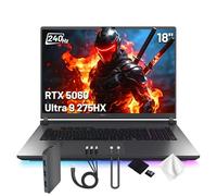 ASUS ROG Strix G18 18" 2.5K 240Hz Gaming Laptop, Intel Ultra 9 275HX, NVIDIA GeForce RTX 5060, 64GB DDR5, 5TB Storage (4TB SSD&1TB Docking Station Set), Backlit Keyboard, Wi-Fi 7, Win 11 Pro, Gray