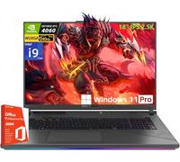 ASUS ROG Strix G18 18" 240Hz QHD Gaming Laptop, 14th Gen Intel 24-Core i9 14900HX, 32 GB DDR5, 1 TB SSD, RGB Backlit KB, GeForce RTX 4060, Wi-Fi 6E, Windows 11 Pro, with Office 2024 Lifetime License
