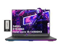 ASUS ROG Strix G18 18" 240Hz QHD Gaming Laptop, Intel i9-14900HX, GeForce RTX 4060 8GB, 64GB DDR5, 4TB SSD, Per-Key RGB Keyboard, Webcam, Wi-Fi 6E, Win 11 Pro, Gray, 256GB Docking Station Set