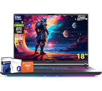 ASUS ROG Strix G18 18 Inch Gaming Laptop 2025, NVIDIA GeForce RTX 5080, Intel Ultra 9 275HX, 18" ROG Nebula 2.5K 240Hz, 64 GB DDR5 RAM, 8 TB SSD, Wi-Fi 7, Backlit KB, Windows 11 Pro & Lifetime Office