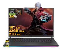 ASUS ROG Strix G18 G814 Gaming Laptop 18" 2.5k (2560x1600) 240Hz (100% DCI-P3) AMD 16-core Ryzen 9 9955HX (>i9-14900HX) 32GB DDR5 2TB SSD GeForce RTX 5070 RGB Backlit FHD Camera Win11 ICP Hub
