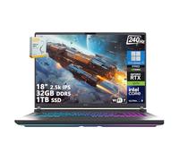 ASUS ROG Strix G18 G815 Gaming AI Laptop | 18" 2.5k IPS 240Hz (100% DCI-P3, 500nits) | Intel Core Ultra 9 275HX | 32GB DDR5 1TB SSD | GeForce RTX 5070 | RGB Backlit Wi-Fi 7 Win11 Pro w/DLCA Accessory