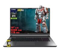 ASUS ROG Strix G18 G815 Gaming AI Laptop 18" 2560x1600 240Hz (100% DCI-P3) Intel 24-core Ultra 9 275HX 64GB RAM 1TB SSD GeForce RTX 5070 (Up to 798 AI Tops) RGB Backlit WiFi7 Win11 ICP Hub/Copilot AI