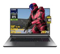 ASUS ROG Strix G18 G815 Gaming AI PC Laptop 18" 2.5k (2560x1600) 240Hz (100% DCI-P3, 3ms) Intel 24-core Ultra 9 275HX 64GB RAM 4TB SSD GeForce RTX 5060 RGB Backlit Wi-Fi7 Win11 ICP Hub/Copilot AI