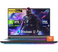 ASUS ROG Strix G18 Gaming Laptop, 18" 2.5K 240Hz/3ms Display, NVIDIA RTX 5080 16GB GDDR7, Intel Ultra 9 275HX(Up to 5.4GHz, 24 Cores), Wi-Fi 7, 32 GB DDR5, 2 TB PCIe Gen 4 SSD, Windows 11 Pro