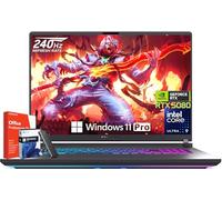 ASUS ROG Strix G18 Gaming Laptop, Intel 24-Core Ultra 9 275HX, NVIDIA GeForce RTX 5080, 18" 2.5K 240Hz ROG Display, 32 GB DDR5 RAM, 2 TB SSD, Backlit, Microsoft Office Lifetime License, Windows 11 Pro