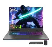 ASUS ROG Strix G18 Gaming Laptop, NVIDIA GeForce RTX 5070, AMD Ryzen 9 7940HX, 32GB RAM, 3TB Storage(2TB SSD+1TB Docking Station), 18" 2.5K 240Hz Display, Backlit Keyboard, Win 11, Gray