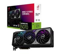 ASUS ROG Strix GeForce RTX™ 5070 OC Edition 12GB GDDR7 Graphics Card (PCIe® 5.0, 12GB GDDR7, HDMI®/DP 2.1, 3.2-Slot, Axial-tech Fans, MaxContact Design, Phase-Change GPU Thermal pad, Aura sync)