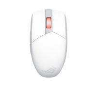 ASUS ROG Strix Impact III Wireless Gaming Mouse, 57 G Lightweight, 36K DPI Sensor, Bluetooth & 2,4GHz RF, ROG SpeedNova, Up to 618hrs Battery Life, Replaceable Switches, ROG Omni Receiver, White